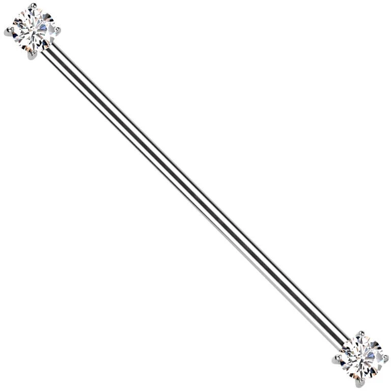 Titan Industrial Barbell Krappenfassung Zirkonia Push-In - Image 5