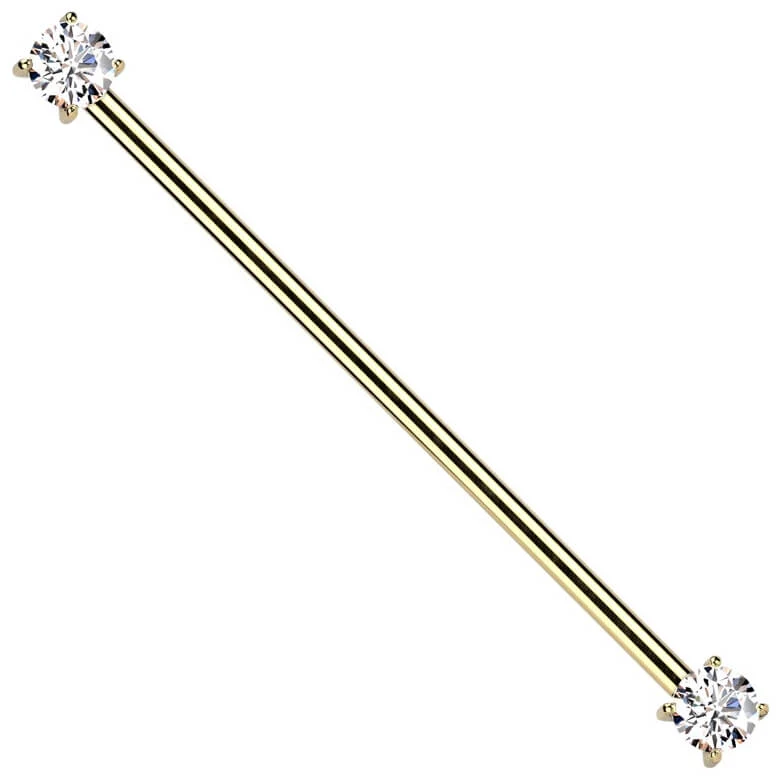 Titan Industrial Barbell Krappenfassung Zirkonia Push-In - Image 7