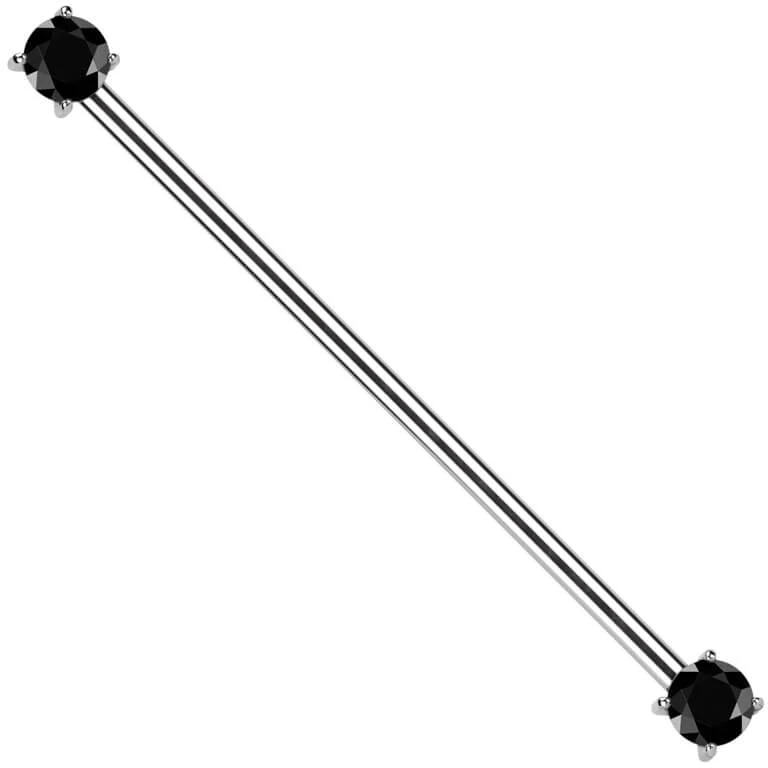 Titan Industrial Barbell Krappenfassung Zirkonia Push-In - Image 8