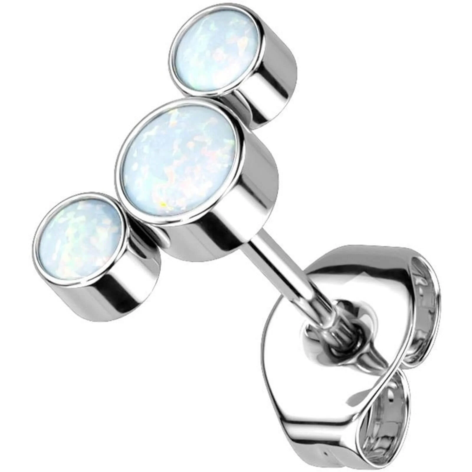 Titan Ohrstecker 3 Opal