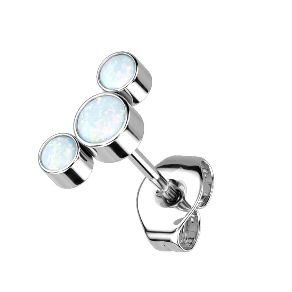 Titan Ohrstecker 3 Opal - Image 3