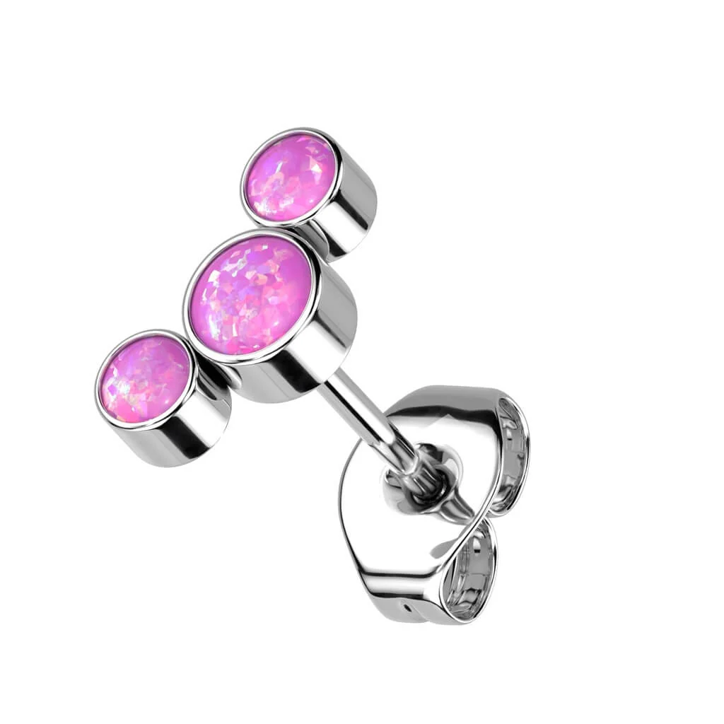 Titan Ohrstecker 3 Opal - Image 4
