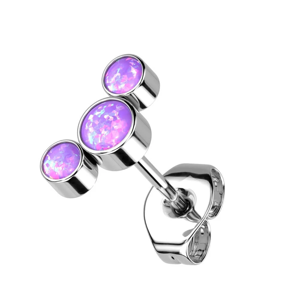 Titan Ohrstecker 3 Opal - Image 5
