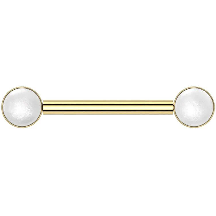 Titan Nippelpiercing Perlen Push-In