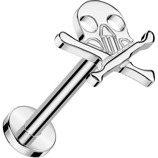 Titan Labret Schädel Push-In - Image 5