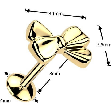 Titan Labret Schleife Push-In - Image 4