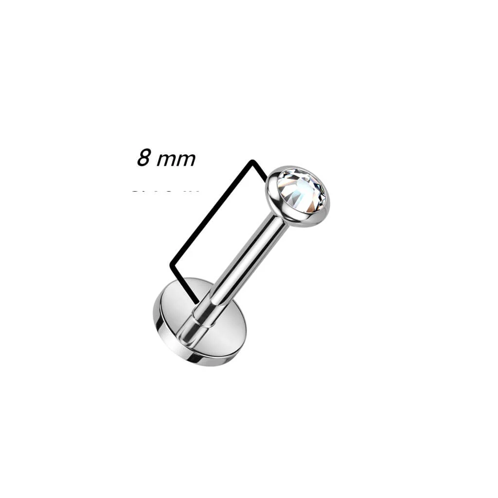 Titan Labret Zirkonia Opal Push-In - Image 10