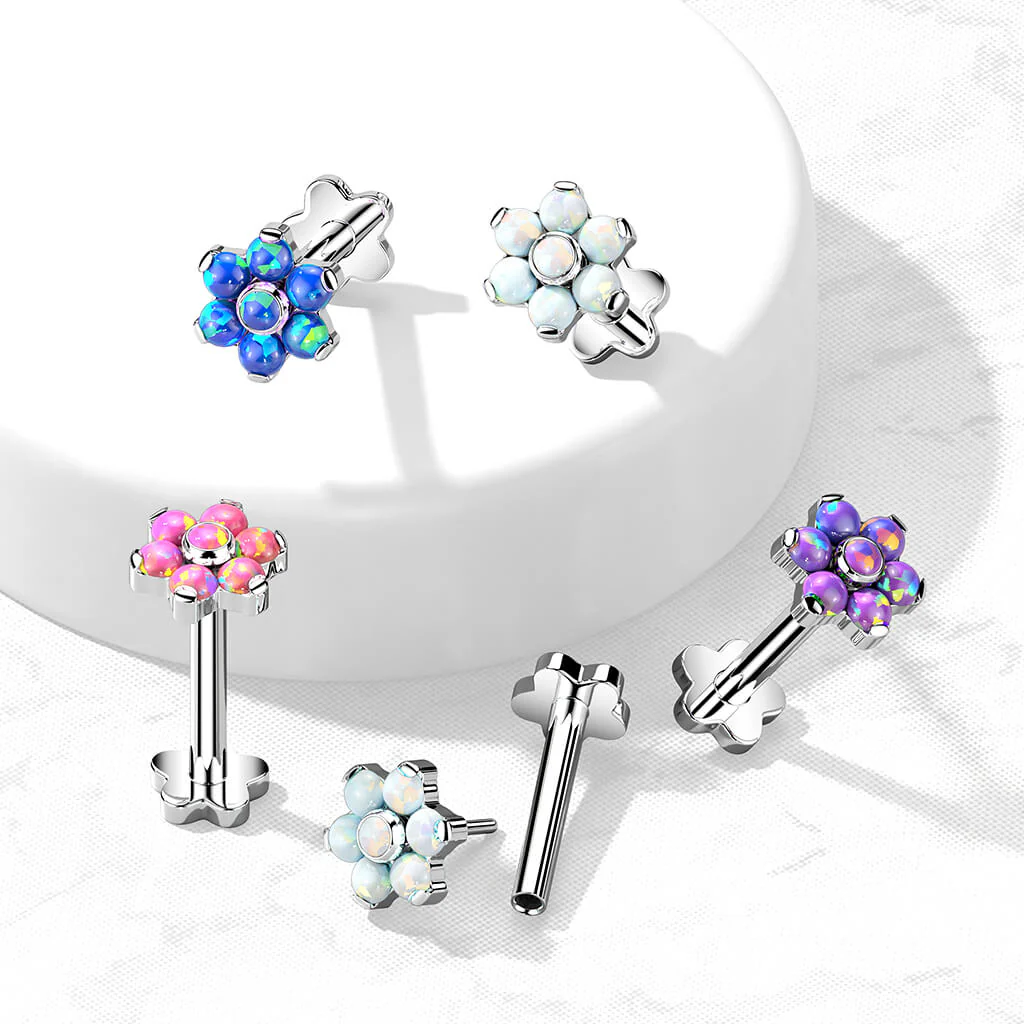 Titan Labret Blumen Opal Blumen Base Push-In - Image 5