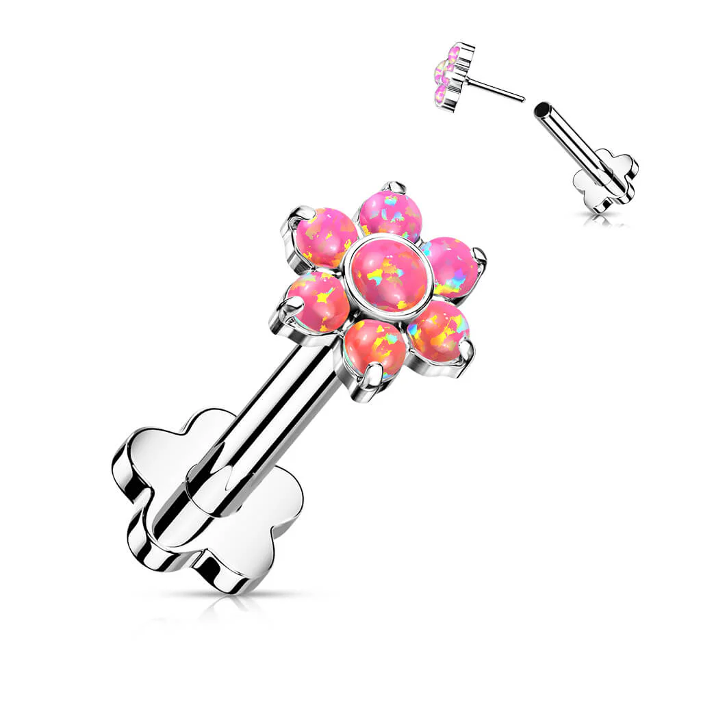 Titan Labret Blumen Opal Blumen Base Push-In - Image 6
