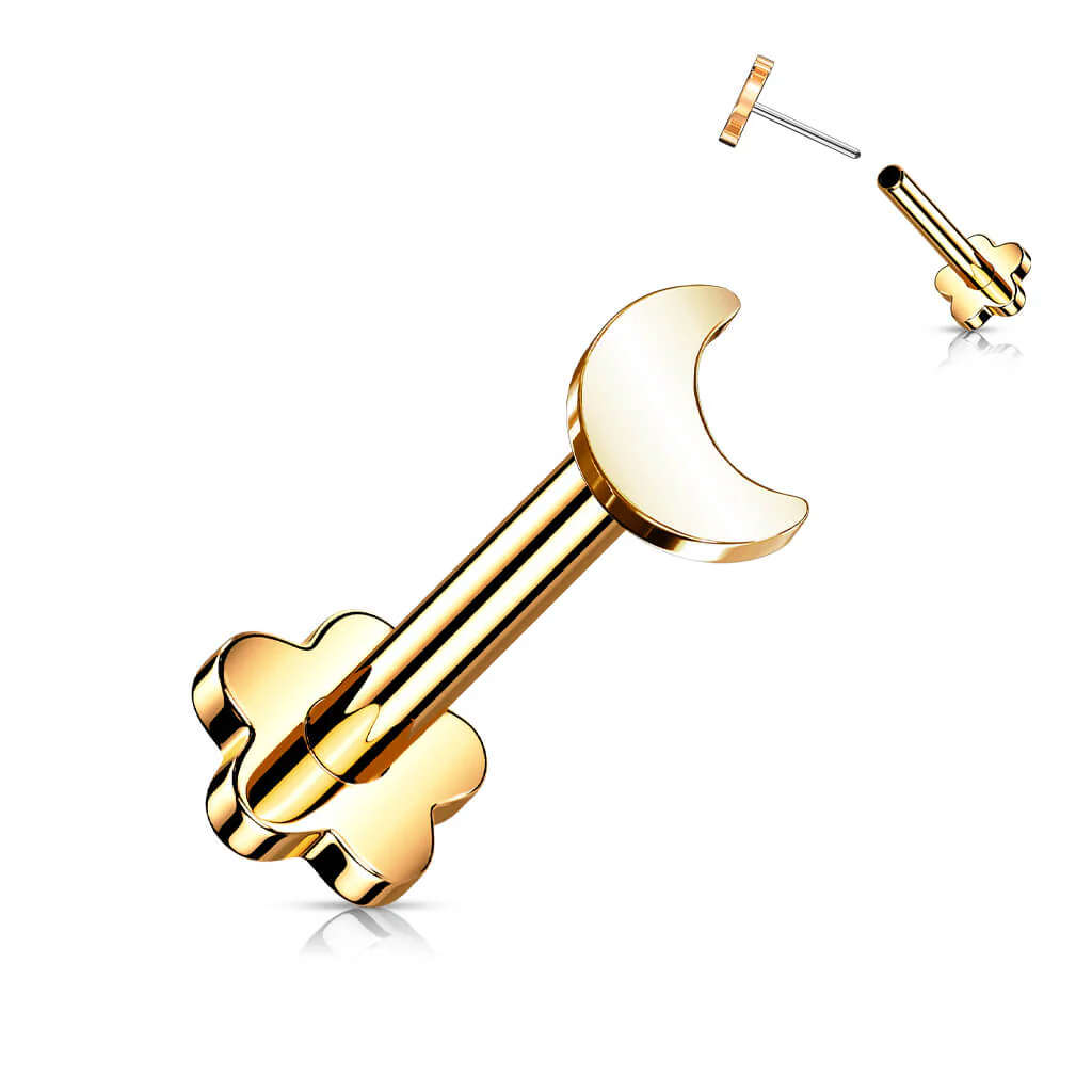 Titan Labret Mond Blumen Base Push-In - Image 5