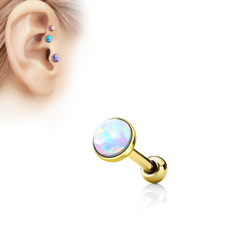Barbell Opal Rund Flach - Image 2