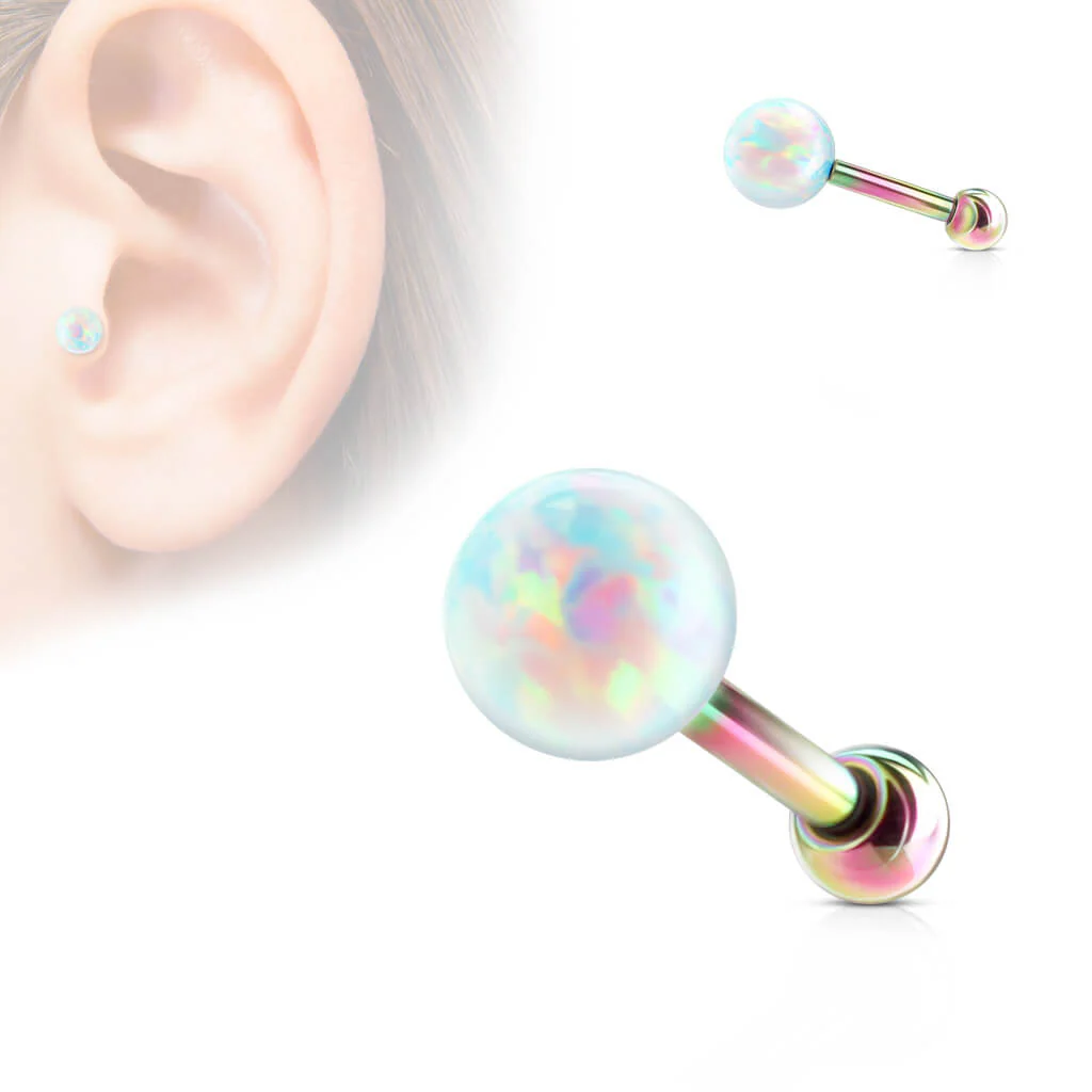 Barbell Kugel Opal Innengewinde - Image 2