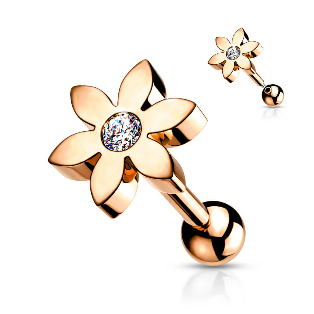 Barbell Blume Zirkonia - Image 3