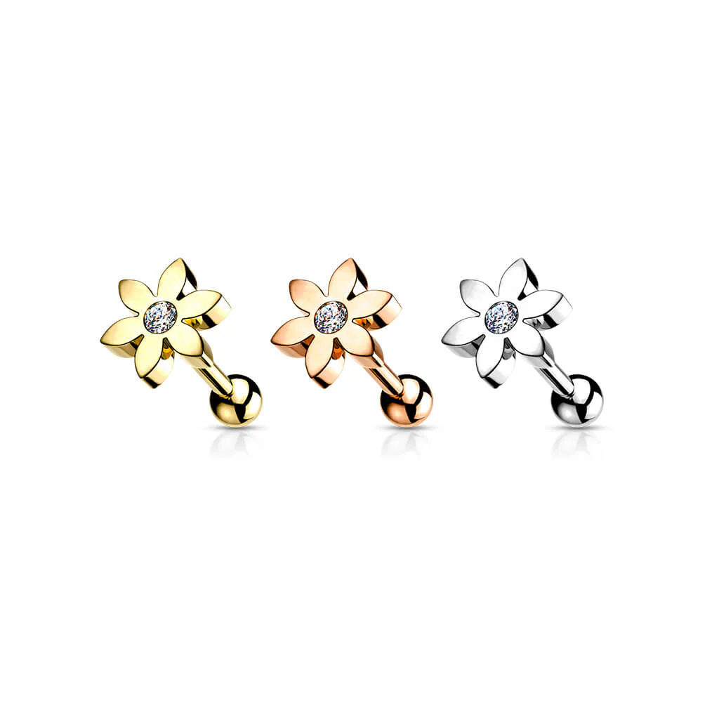 Barbell Blume Zirkonia - Image 4
