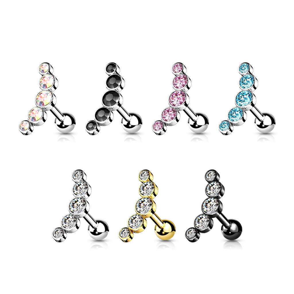 Barbell 5 Zirkonia - Image 5