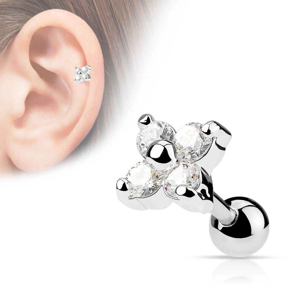 Barbell Blume Zirkonia - Image 2