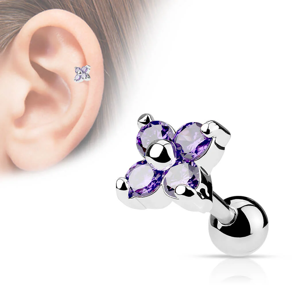 Barbell Blume Zirkonia - Image 5