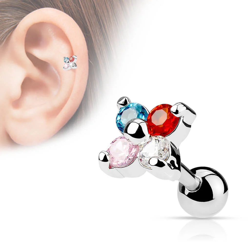 Barbell Blume Zirkonia - Image 6
