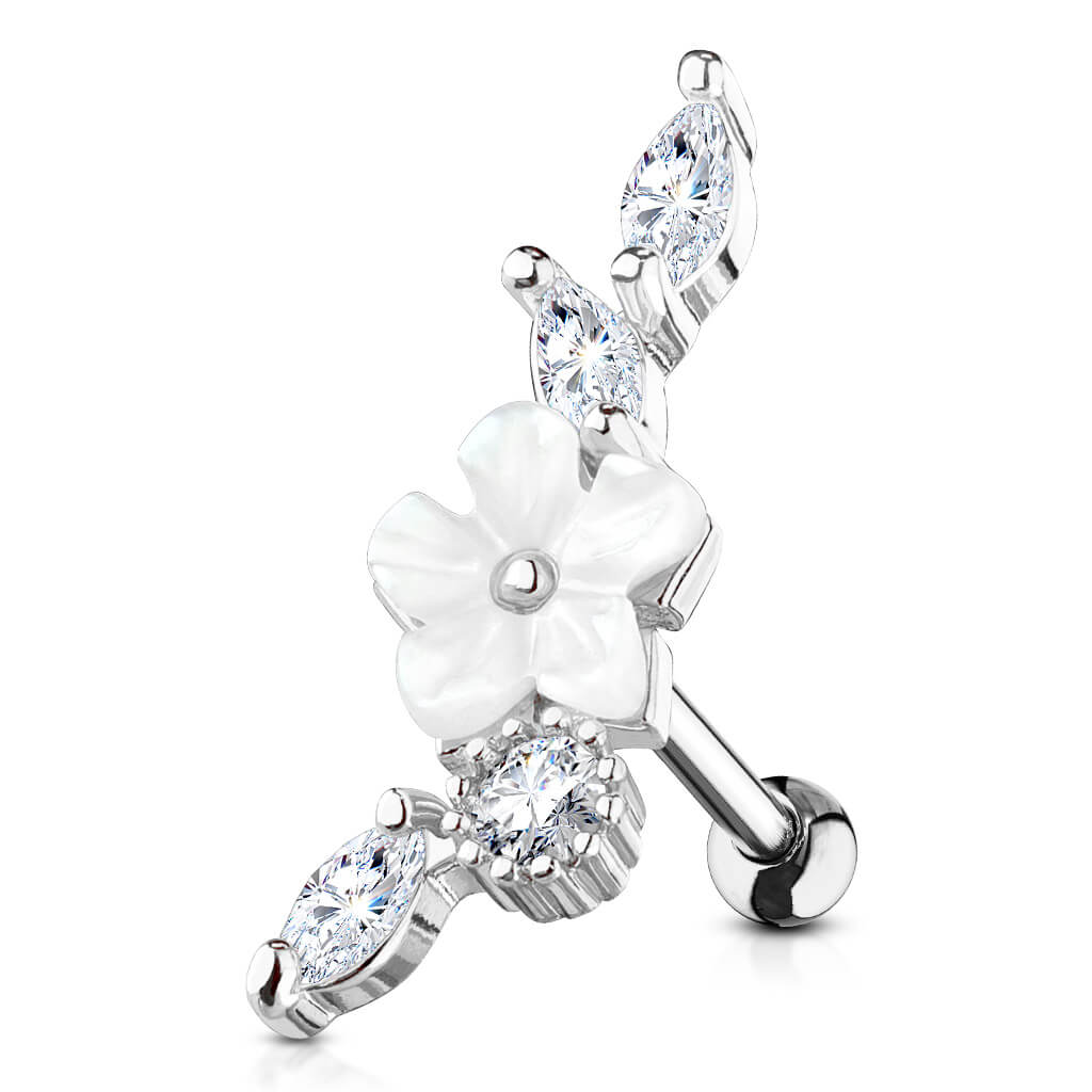 Barbell Blume Zirkonia - Image 2