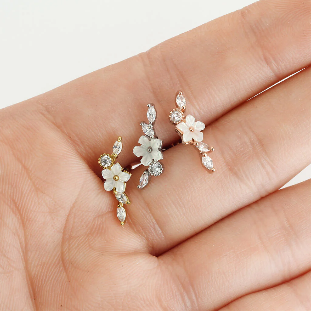 Barbell Blume Zirkonia - Image 5