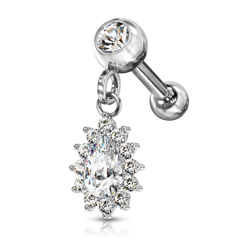 Barbell Birne beweglich Zirkonia - Image 2