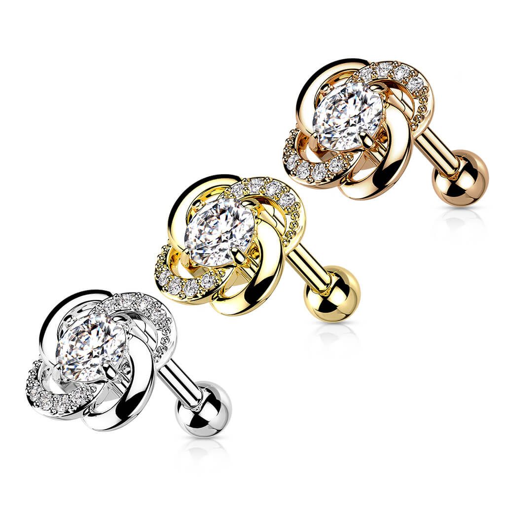 Barbell Blume Zirkonia - Image 2