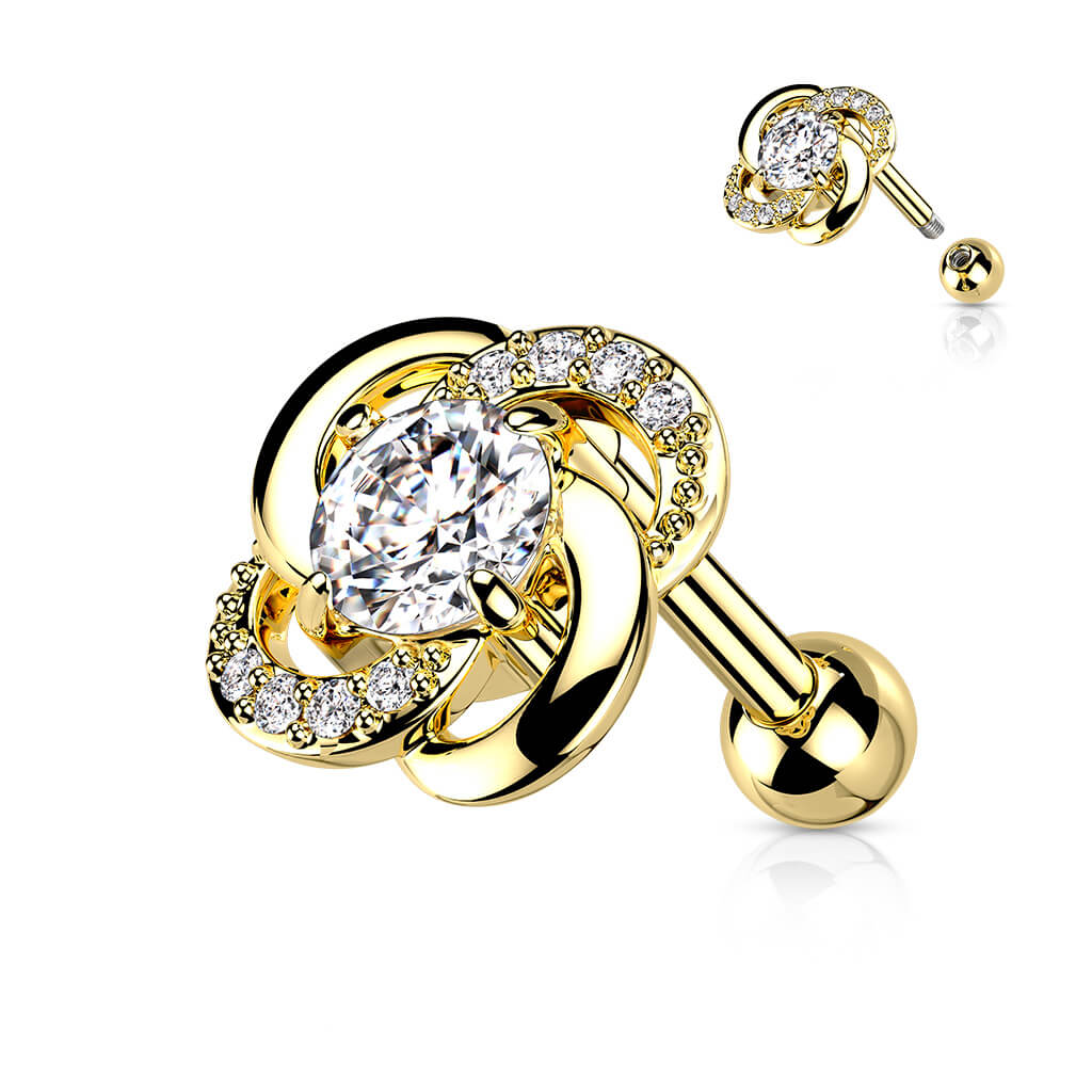 Barbell Blume Zirkonia - Image 5