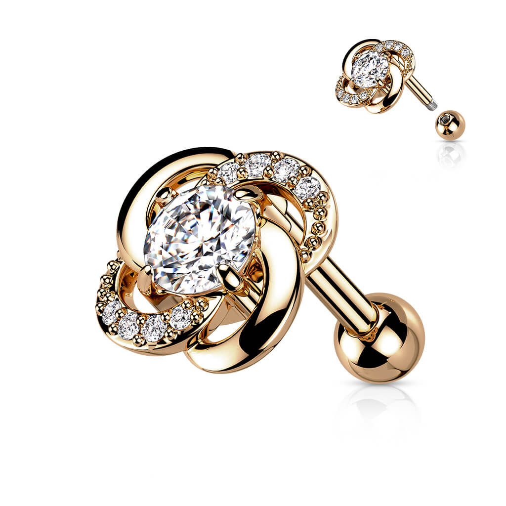 Barbell Blume Zirkonia - Image 6