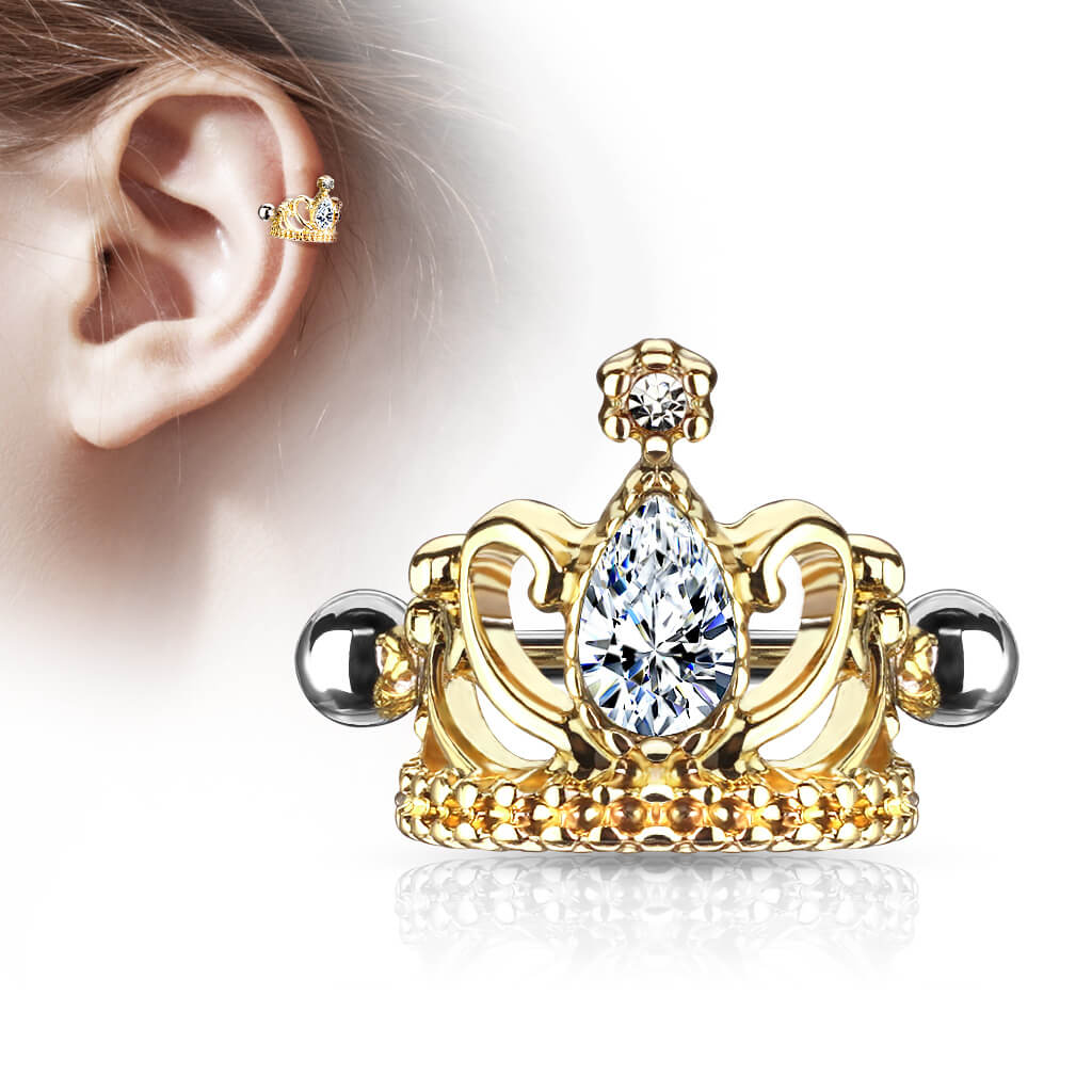 Earcuff Krone Zirkonia - Image 3