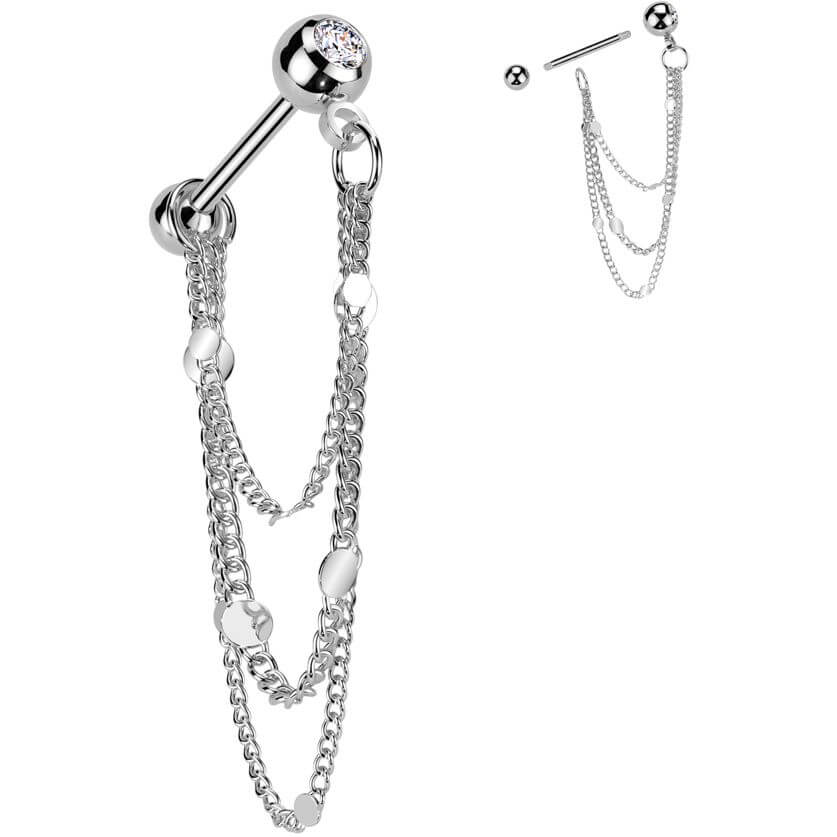 Barbell Dreifache Kette Anhänge - Image 3
