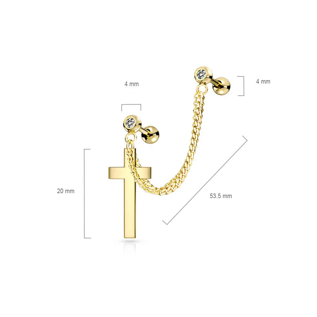 Barbell Kette Kreuz - Image 3