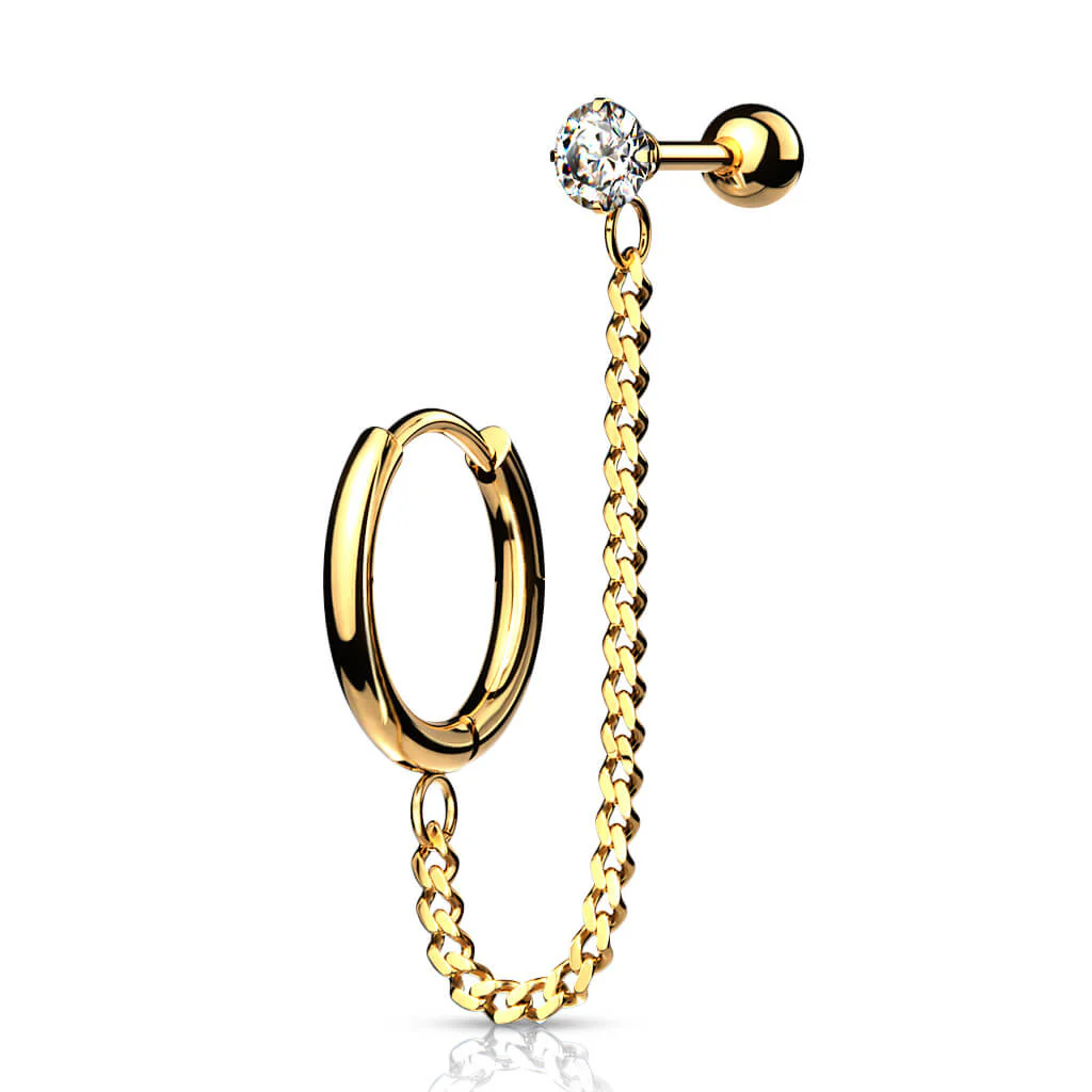 Barbell Kette Barbell Zirkonia Clicker - Image 2