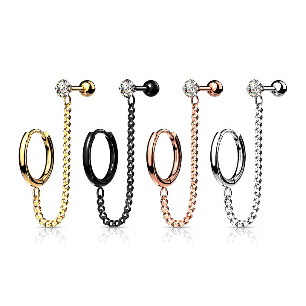 Barbell Kette Barbell Zirkonia Clicker - Image 5