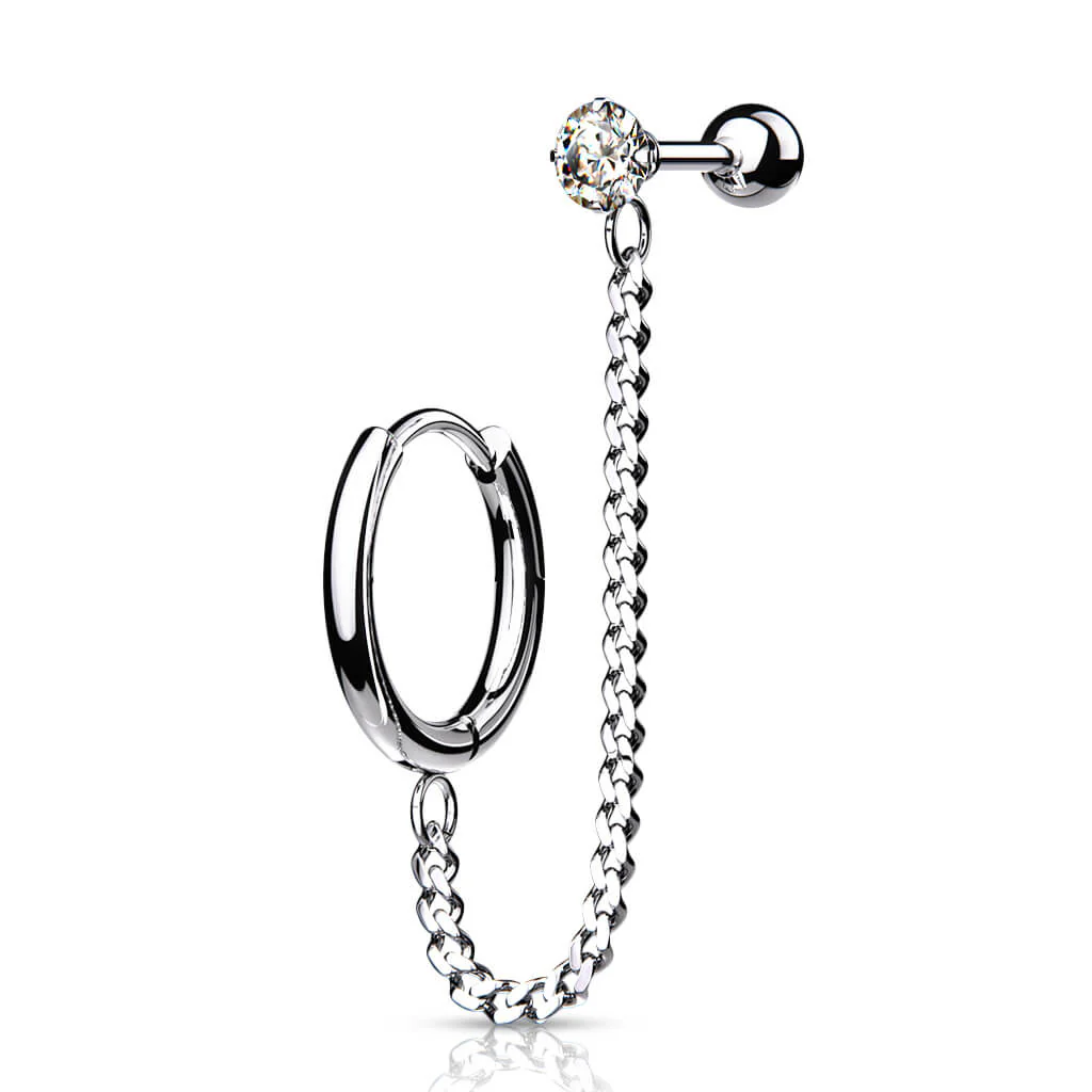 Barbell Kette Barbell Zirkonia Clicker - Image 9