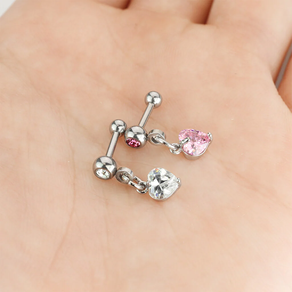Barbell Herz beweglich Zirkonia - Image 7