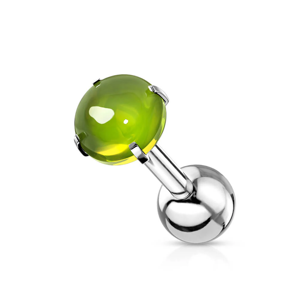 Barbell Zirkonia Cabochon Schliff - Image 5