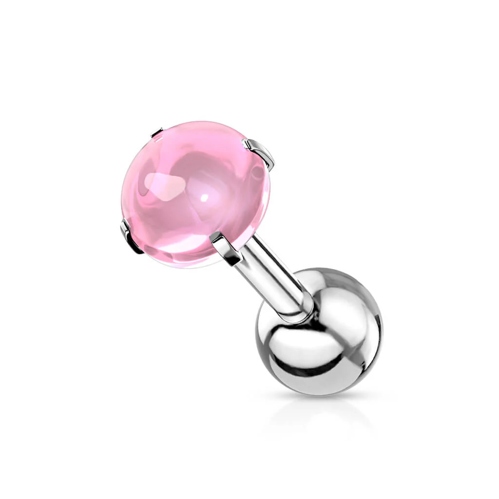 Barbell Zirkonia Cabochon Schliff - Image 7