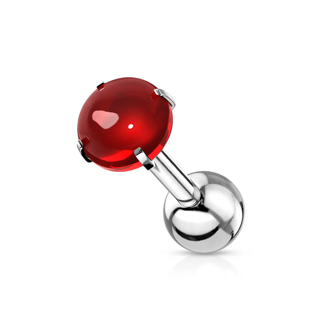 Barbell Zirkonia Cabochon Schliff - Image 9