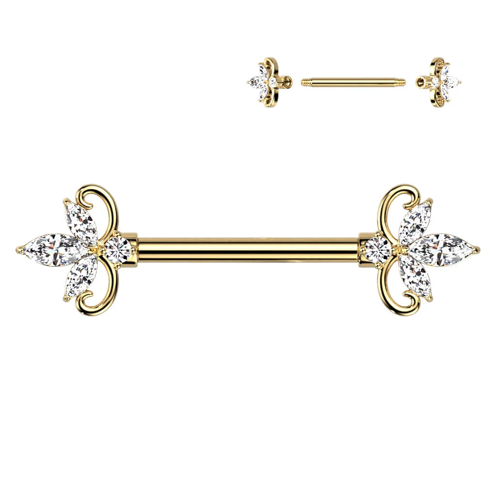 Nippelpiercing Doppelherz - Image 4