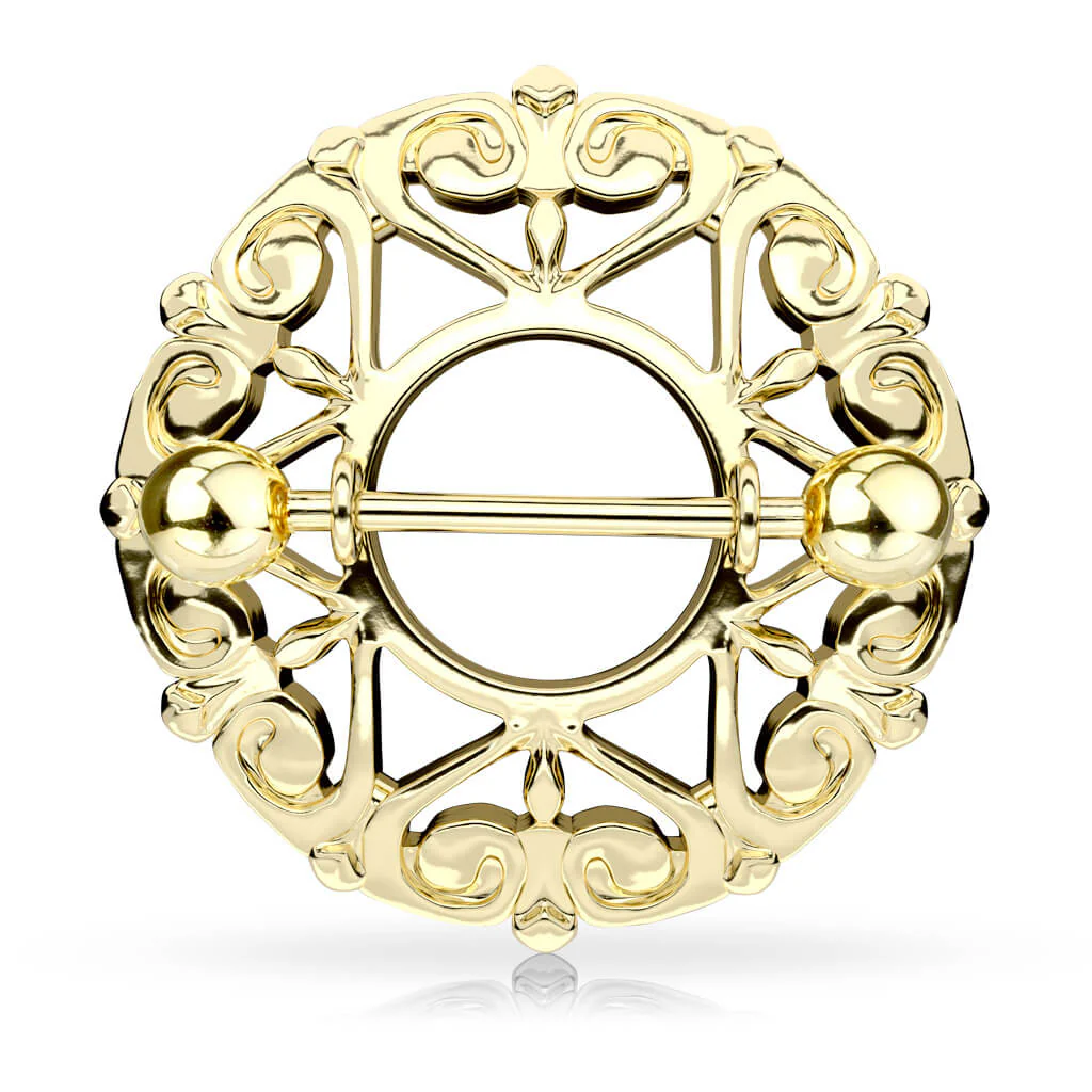 Nippelpiercing Tribal Rund - Image 2