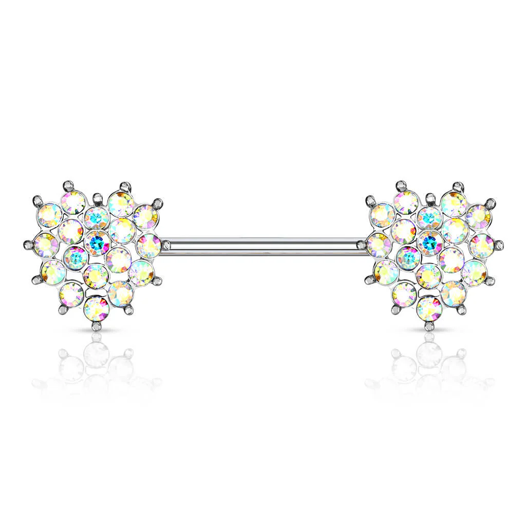 Nippelpiercing Herz Zirkonia - Image 2