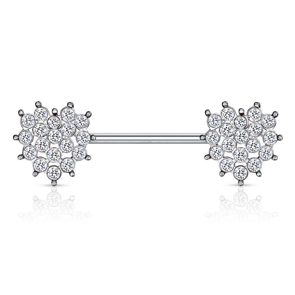 Nippelpiercing Herz Zirkonia - Image 4