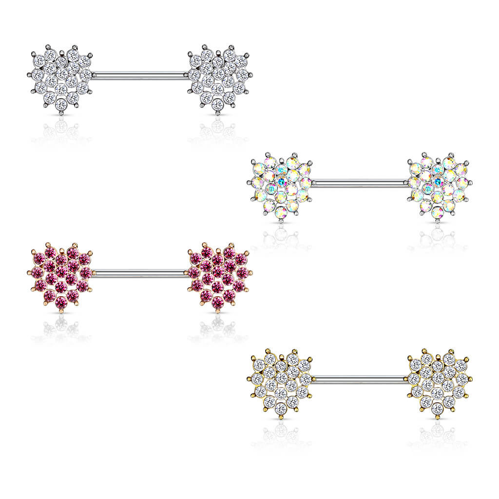 Nippelpiercing Herz Zirkonia - Image 5