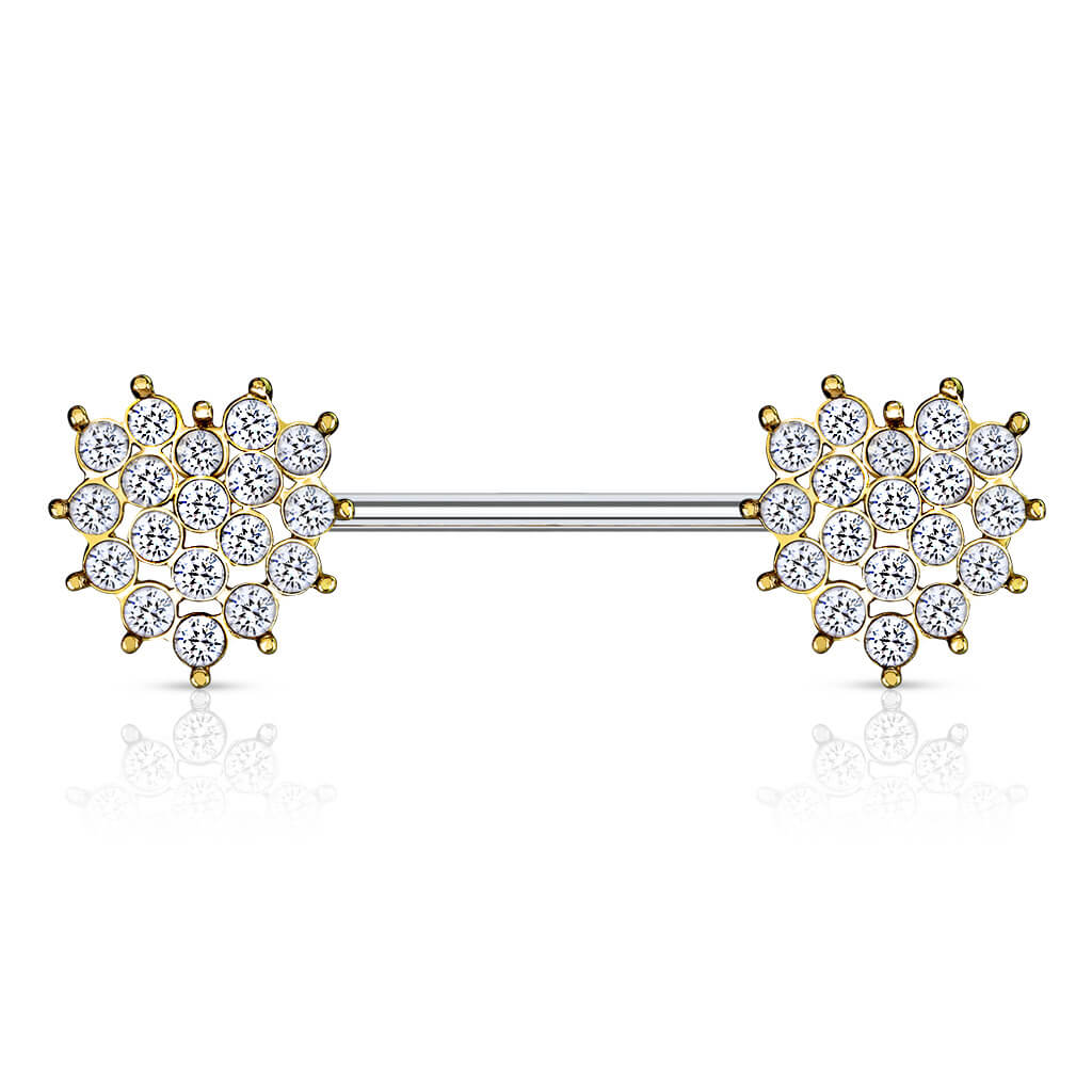 Nippelpiercing Herz Zirkonia - Image 6