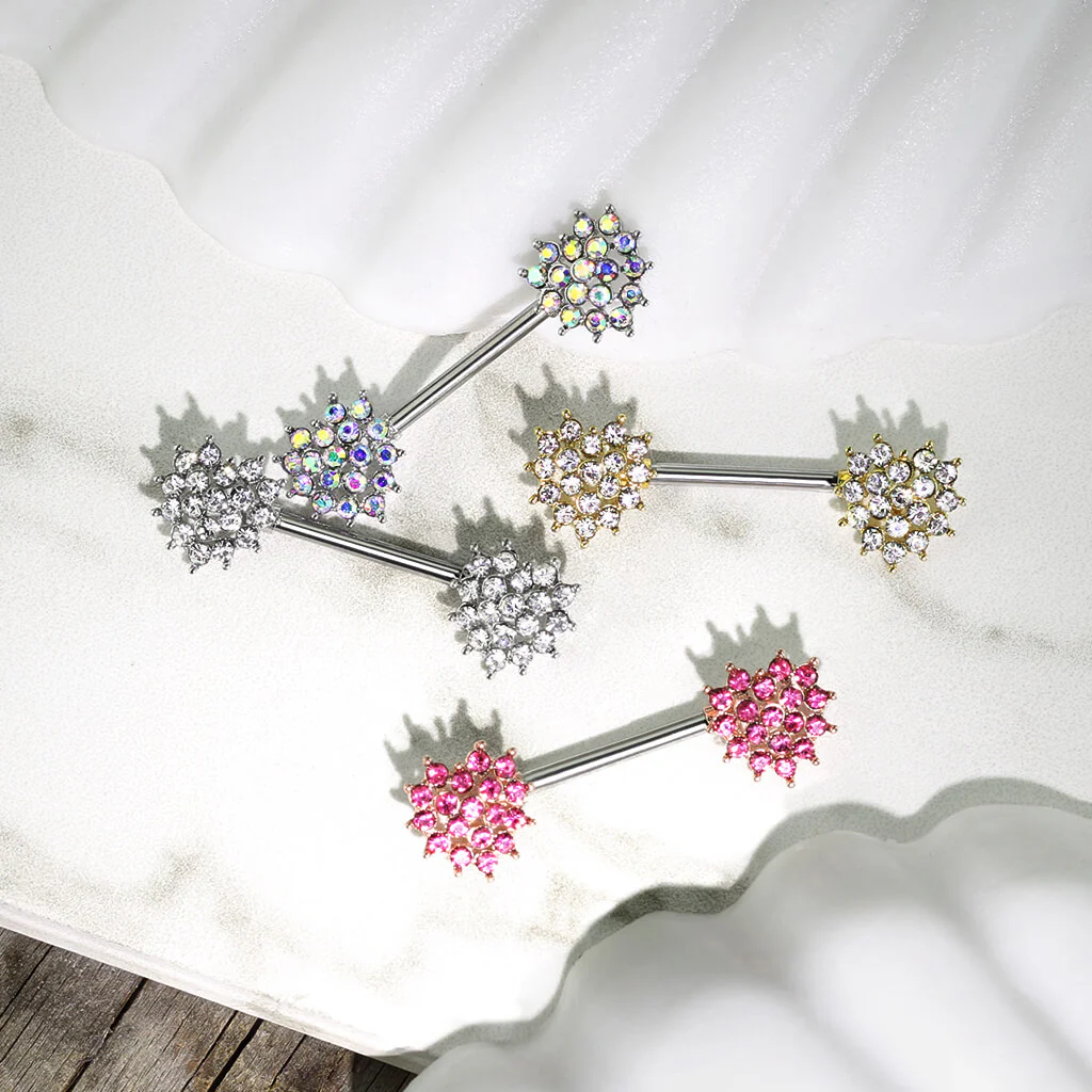 Nippelpiercing Herz Zirkonia - Image 8