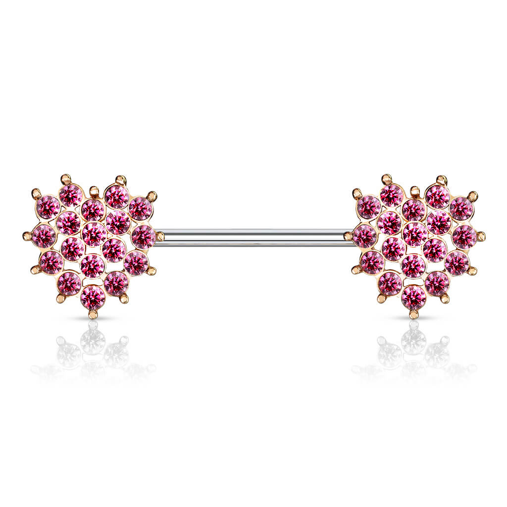 Nippelpiercing Herz Zirkonia - Image 9