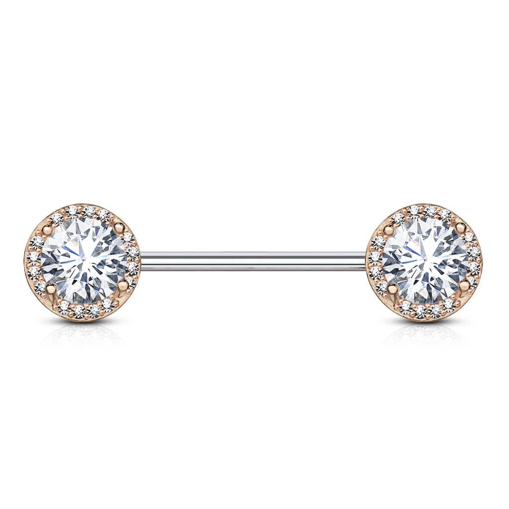 Nippelpiercing Zirkonia Rund - Image 8