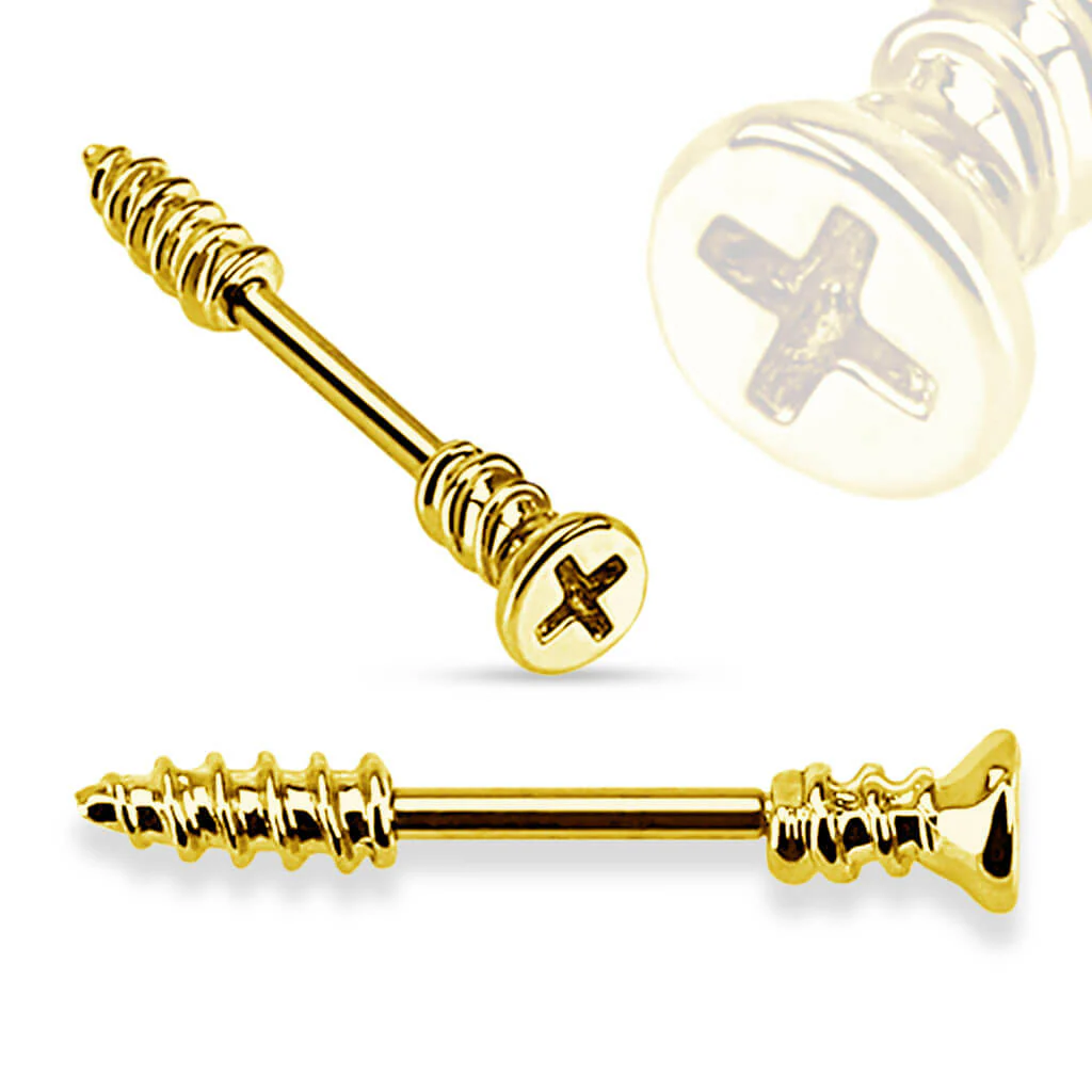 Nippelpiercing Schraube - Image 2