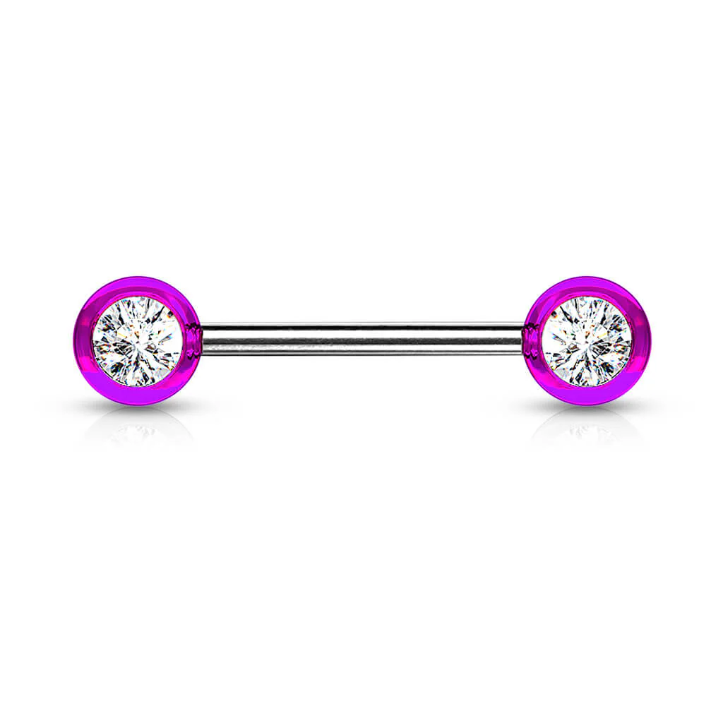 Nippelpiercing Kugel Zirkonia - Image 2