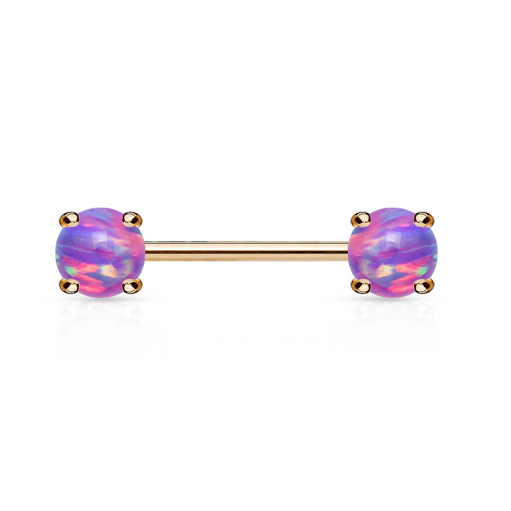 Nippelpiercing Zirkonia Gold PVD - Image 4